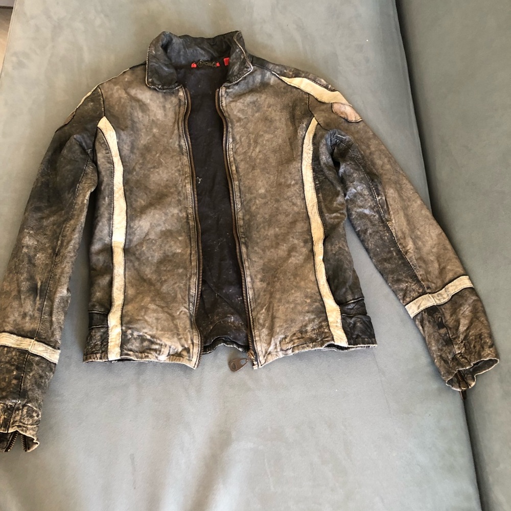 Leather jacket